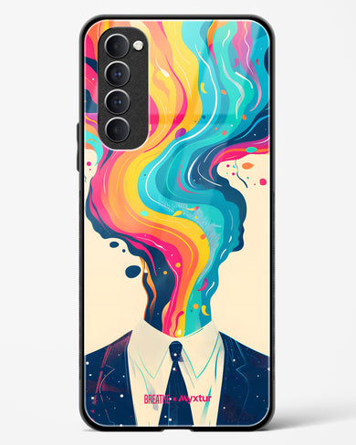 Colour Cascade [BREATHE] Glass Case Phone Cover (Oppo)