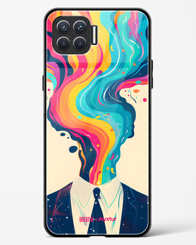 Colour Cascade [BREATHE] Glass Case Phone Cover (Oppo)