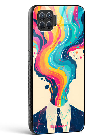 Colour Cascade [BREATHE] Glass Case Phone Cover (Oppo)