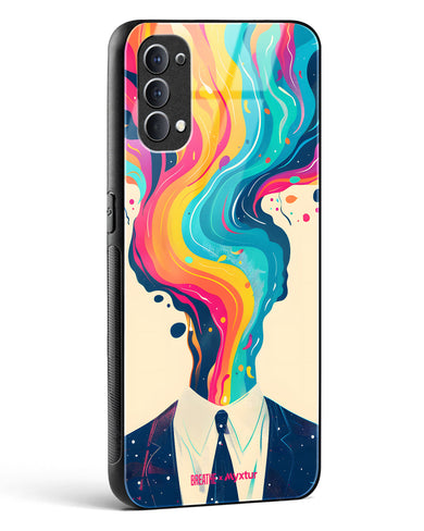 Colour Cascade [BREATHE] Glass Case Phone Cover (Oppo)