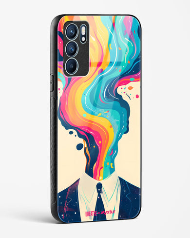 Colour Cascade [BREATHE] Glass Case Phone Cover (Oppo)
