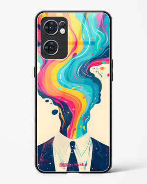 Colour Cascade [BREATHE] Glass Case Phone Cover (Oppo)