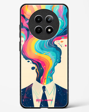 Colour Cascade [BREATHE] Glass Case Phone Cover (Realme)