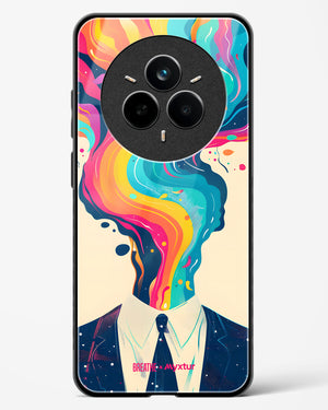 Colour Cascade [BREATHE] Glass Case Phone Cover (Realme)