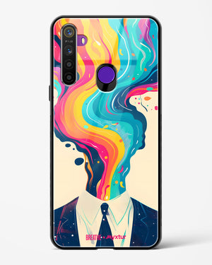 Colour Cascade [BREATHE] Glass Case Phone Cover (Realme)