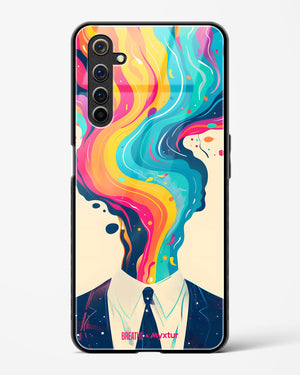 Colour Cascade [BREATHE] Glass Case Phone Cover (Realme)