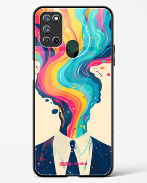Colour Cascade [BREATHE] Glass Case Phone Cover (Realme)