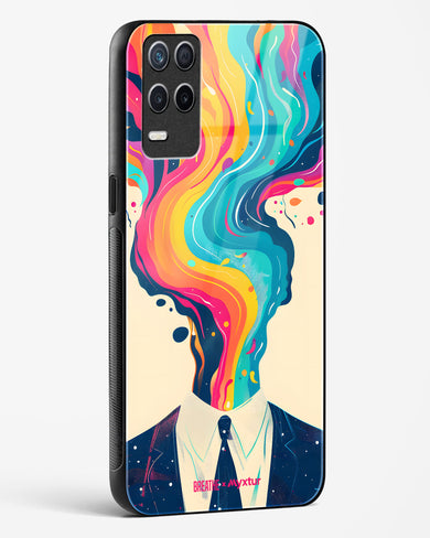 Colour Cascade [BREATHE] Glass Case Phone Cover (Realme)