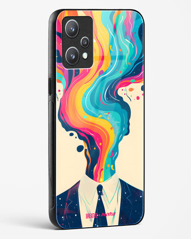 Colour Cascade [BREATHE] Glass Case Phone Cover (Realme)