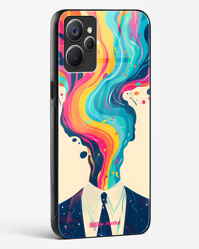 Colour Cascade [BREATHE] Glass Case Phone Cover (Realme)