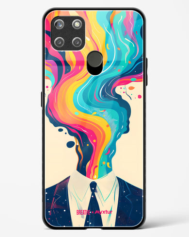 Colour Cascade [BREATHE] Glass Case Phone Cover (Realme)