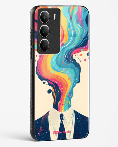 Colour Cascade [BREATHE] Glass Case Phone Cover (Realme)