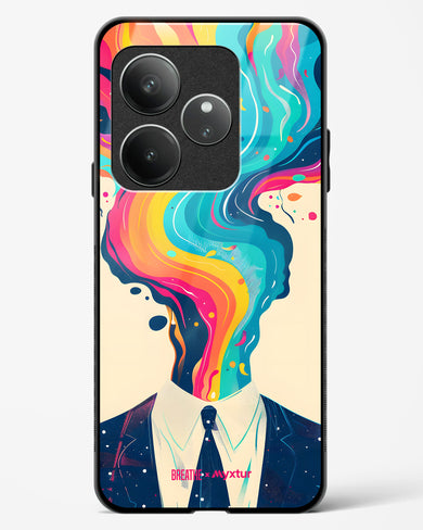 Colour Cascade [BREATHE] Glass Case Phone Cover (Realme)