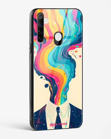 Colour Cascade [BREATHE] Glass Case Phone Cover (Realme)