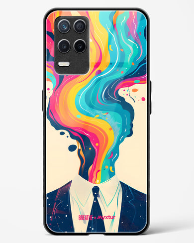 Colour Cascade [BREATHE] Glass Case Phone Cover (Realme)
