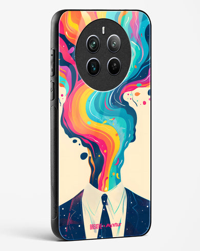 Colour Cascade [BREATHE] Glass Case Phone Cover (Realme)