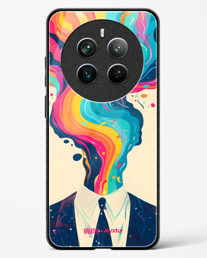 Colour Cascade [BREATHE] Glass Case Phone Cover (Realme)