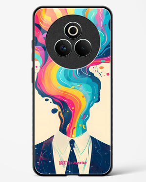 Colour Cascade [BREATHE] Glass Case Phone Cover (Realme)