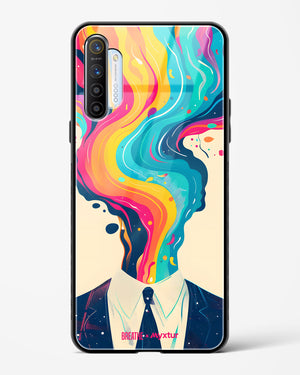 Colour Cascade [BREATHE] Glass Case Phone Cover (Realme)