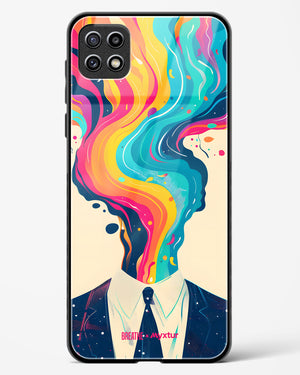 Colour Cascade [BREATHE] Glass Case Phone Cover-(Samsung)