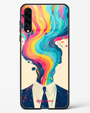 Colour Cascade [BREATHE] Glass Case Phone Cover-(Samsung)