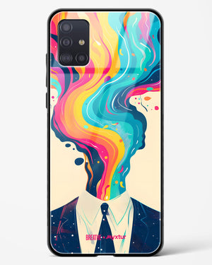 Colour Cascade [BREATHE] Glass Case Phone Cover-(Samsung)