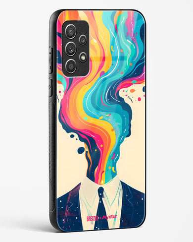 Colour Cascade [BREATHE] Glass Case Phone Cover (Samsung)