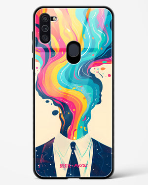 Colour Cascade [BREATHE] Glass Case Phone Cover-(Samsung)