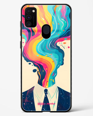 Colour Cascade [BREATHE] Glass Case Phone Cover (Samsung)
