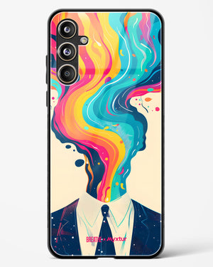 Colour Cascade [BREATHE] Glass Case Phone Cover (Samsung)