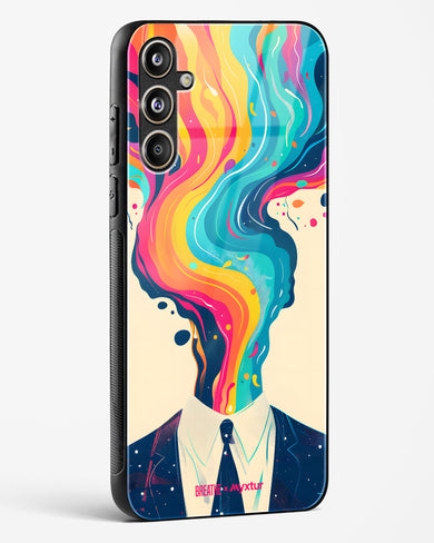 Colour Cascade [BREATHE] Glass Case Phone Cover (Samsung)