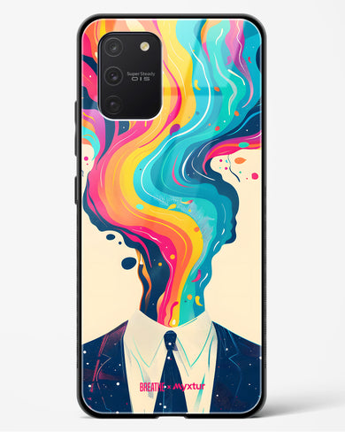 Colour Cascade [BREATHE] Glass Case Phone Cover-(Samsung)