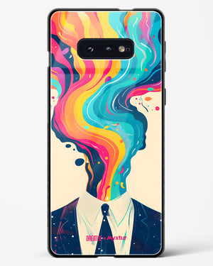 Colour Cascade [BREATHE] Glass Case Phone Cover-(Samsung)