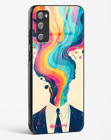 Colour Cascade [BREATHE] Glass Case Phone Cover-(Samsung)