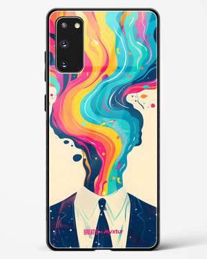 Colour Cascade [BREATHE] Glass Case Phone Cover-(Samsung)