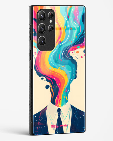 Colour Cascade [BREATHE] Glass Case Phone Cover (Samsung)