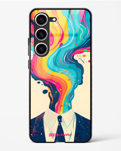 Colour Cascade [BREATHE] Glass Case Phone Cover (Samsung)