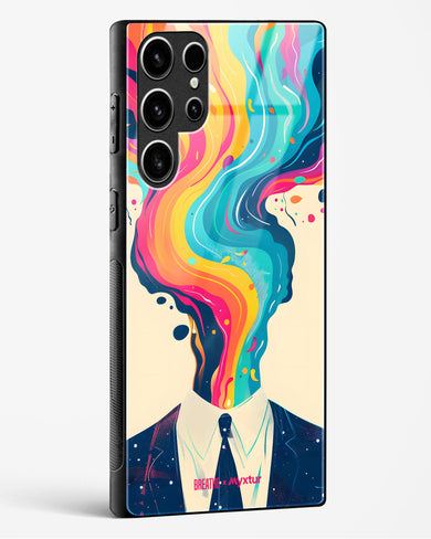 Colour Cascade [BREATHE] Glass Case Phone Cover (Samsung)
