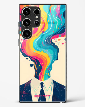 Colour Cascade [BREATHE] Glass Case Phone Cover (Samsung)
