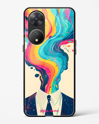 Colour Cascade [BREATHE] Glass Case Phone Cover-(Vivo)