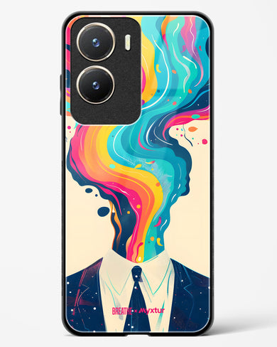 Colour Cascade [BREATHE] Glass Case Phone Cover-(Vivo)