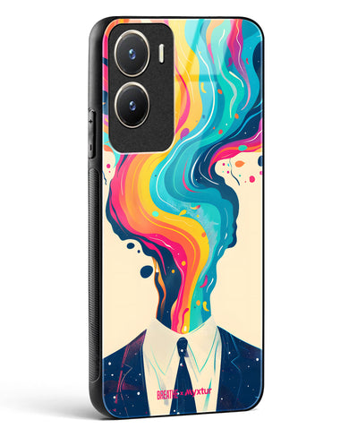 Colour Cascade [BREATHE] Glass Case Phone Cover-(Vivo)