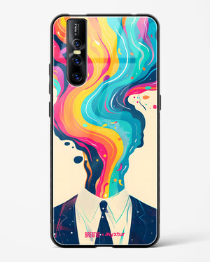 Colour Cascade [BREATHE] Glass Case Phone Cover (Vivo)