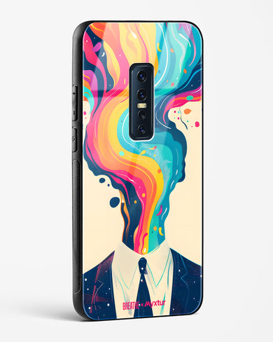 Colour Cascade [BREATHE] Glass Case Phone Cover-(Vivo)