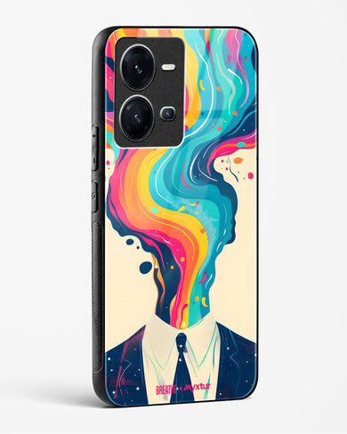 Colour Cascade [BREATHE] Glass Case Phone Cover (Vivo)