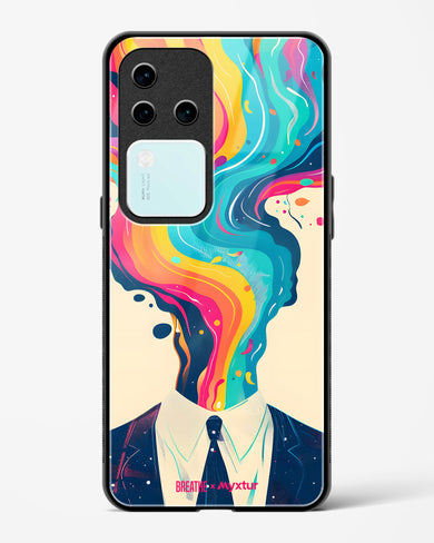 Colour Cascade [BREATHE] Glass Case Phone Cover (Vivo)