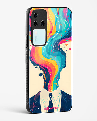 Colour Cascade [BREATHE] Glass Case Phone Cover (Vivo)