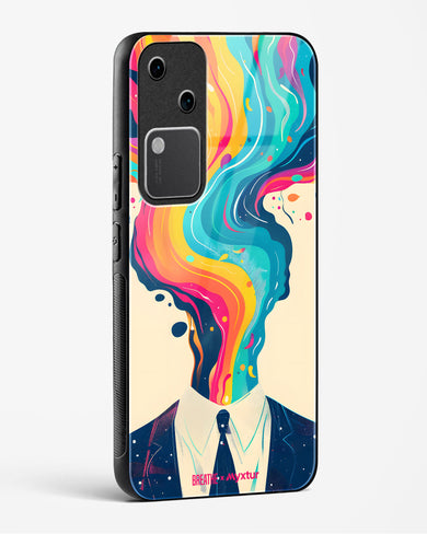Colour Cascade [BREATHE] Glass Case Phone Cover (Vivo)
