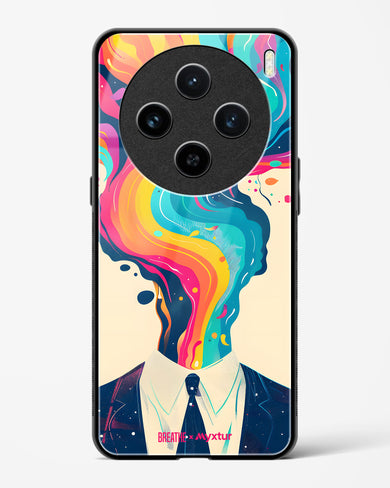 Colour Cascade [BREATHE] Glass Case Phone Cover (Vivo)