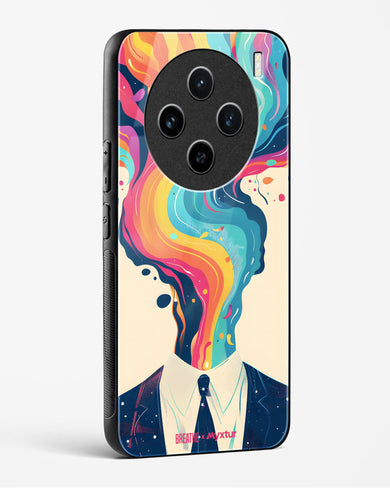 Colour Cascade [BREATHE] Glass Case Phone Cover (Vivo)